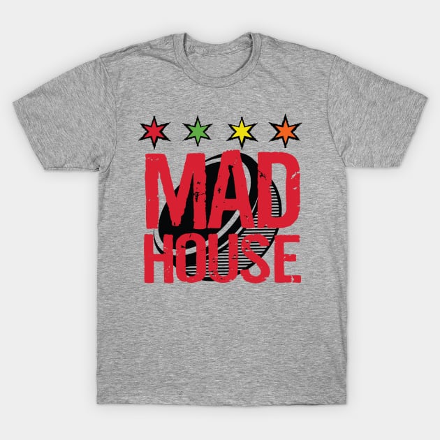 Madhouse Podcast Alternate Logo T-Shirt by Madhouse Chicago Hockey Podcast